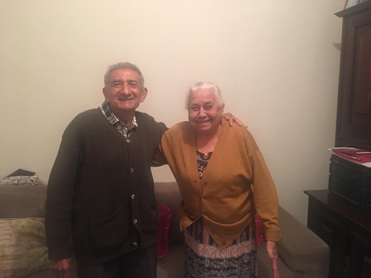 Nossa história | Rev. Alcides Oliveira de Sousa, um dos fundadores da IPD e sua esposa Francisca Feitosa de Sousa | Foto: arquivo da família (2019) 