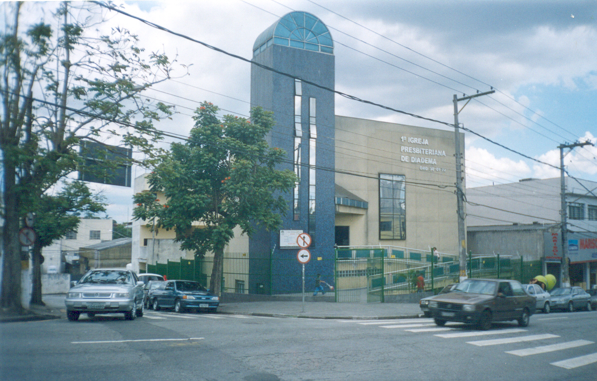 Nossa história | Fachada da Igreja | Foto: arquivo histórico IPD (anos 2010) 